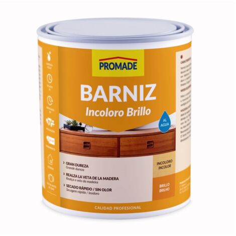 Barniz Mad Bri. 375 Ml 375 Ml Inc. Int. Agua Promade