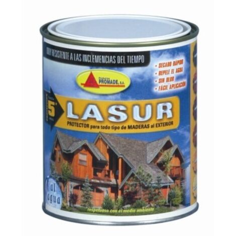 Protector mad ext 750 ml nogal lasur agua promade