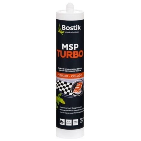 Adhesivo sellador 290 ml bl ms turbo multimater cart bostik