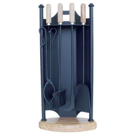 Juego Chimenea Cal. Base Ovalada El Zorro 4 Pz