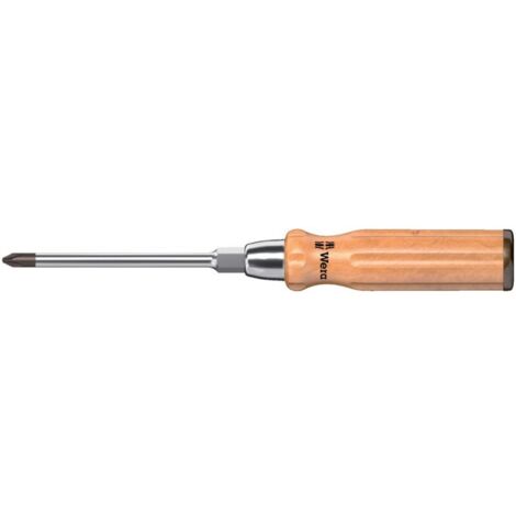 Destornillador de madera follyo PH1x 80mm Wera