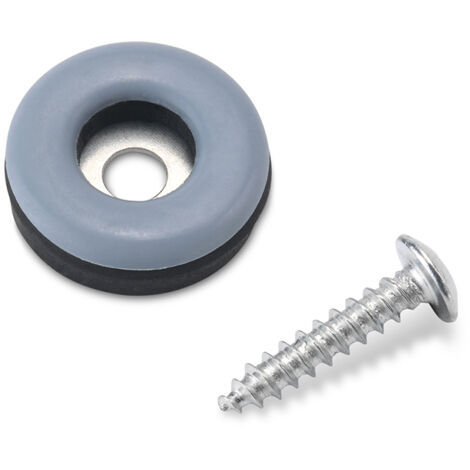 Deslizador mueb 6,5xØ22mm patin tornillo ptfe inofix 4 pz (1/4)