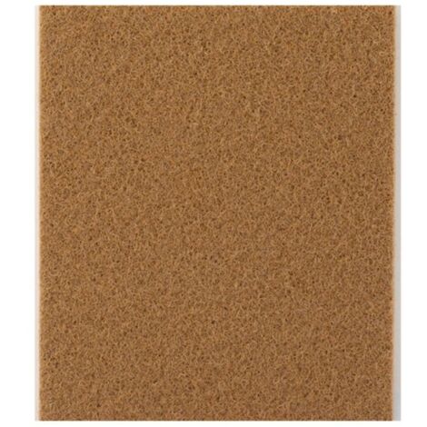Fieltro prot 100x85mm adh cdo. sint. marr inofix