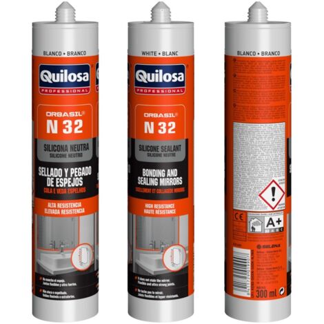 Silicona neutra espejos 300 ml bl orbasil n-32 quilosa (1/3)