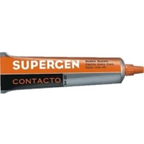 Pegamento contacto 40 ml 40 ml tubo supergen (1/2)