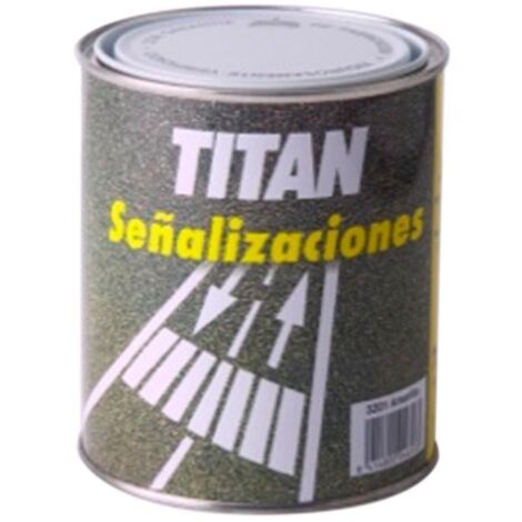 Pintura suelo señalizacion 750 ml bl titan
