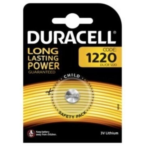 Pila botón de litio DL1220 Duracell