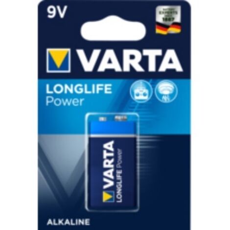 Pila alcalina 6lr61 9v high energy varta