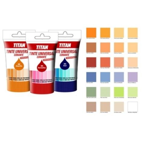 Tinte concentrado univ 50 ml pardo 456 titan