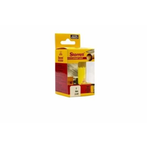Starrett 63 fch114 - Scie trépan (144 mm) couleur jaune