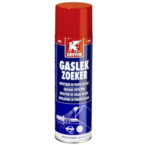 Detector aire/gas fugas 400ml spray gaslek zoeker griffon