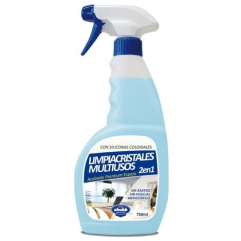 Limpiador cristales liq multiusos spray chubb 750 ml