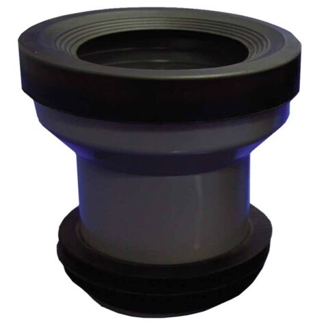 Manguito evac inodoro 90mm concent. j/lab. pvc t-90l hidrot