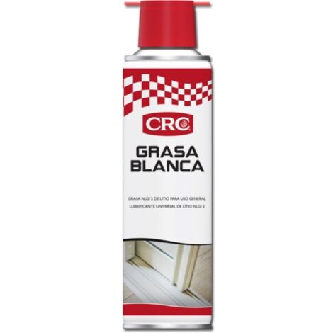 Grasa lubricante blanca litio con ptfe spray crc 250 ml