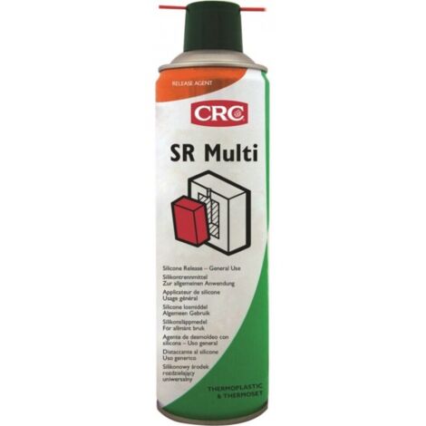 Aceite sil desmoldeante plastico spray sr multi crc 500 ml