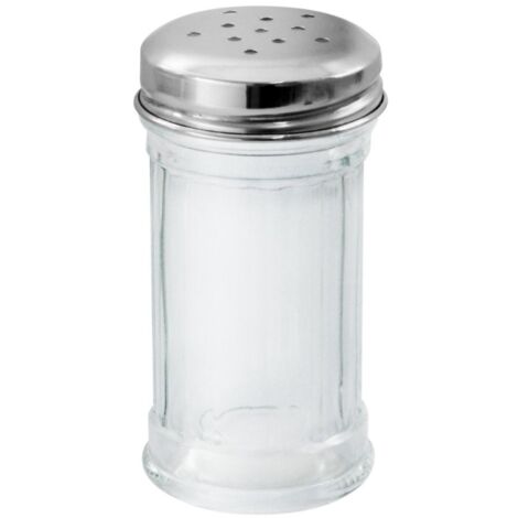Salero mesa pimentero 60ml cristal/inox 46892 fackelmann (1/2)