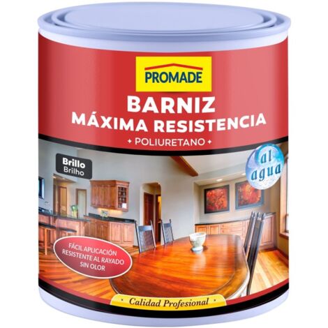 Barniz madera int poliu al agua brillo 750ml abpb104 promade