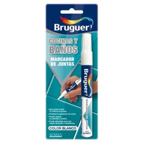 Pintura cubrejuntas 7 ml bl azule. rotulador bruguer