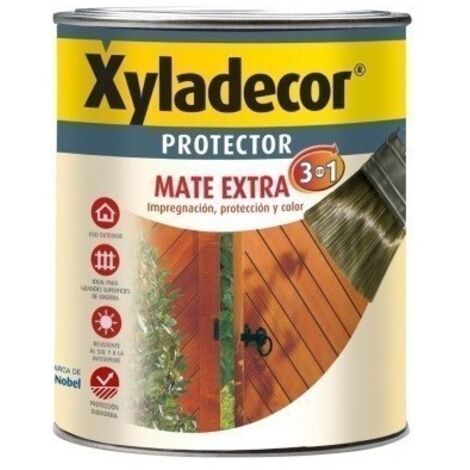 Protector prep. mad 750 ml nogal int/ext mate 3en1 xyladecor