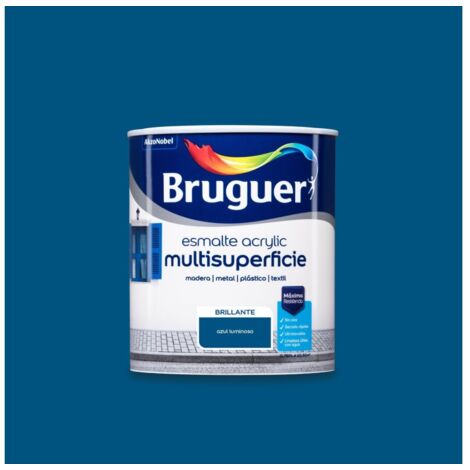 Esmalte acril bri. 750 ml az/lum int/ext s/olor bruguer (1/5)