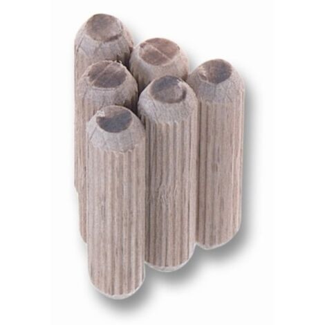 Espiga ensamblar estriada 10x40mm bricody 50 pz