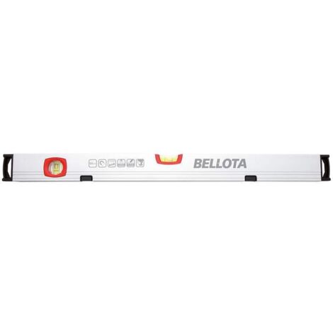 Nivel Medicion  Tubular 030Cm Magnetico 2Burbujas  Aluminio Bellota
