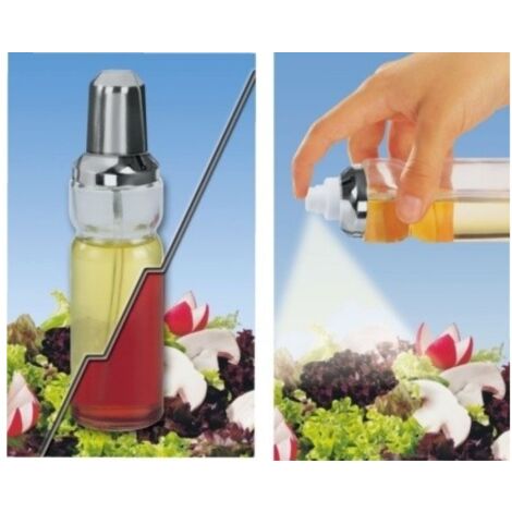 Vinagrera coc aceitera spray cristal/inox fackelman (1/2)
