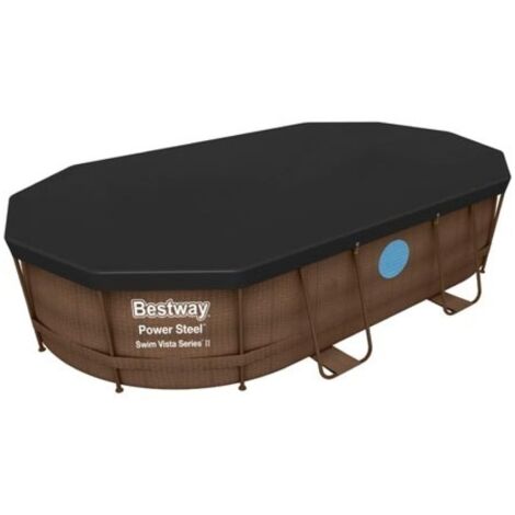 Cobertor pisc. 418x230cm ovalado bestway gr