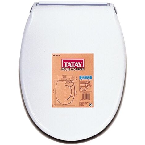 Tapa wc inodoro ´victoria´ pvc bl tatay