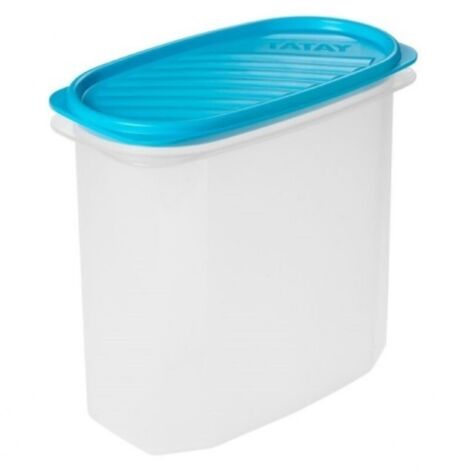 Hermetico alimen. ovalado 2,0lt pl az tatay
