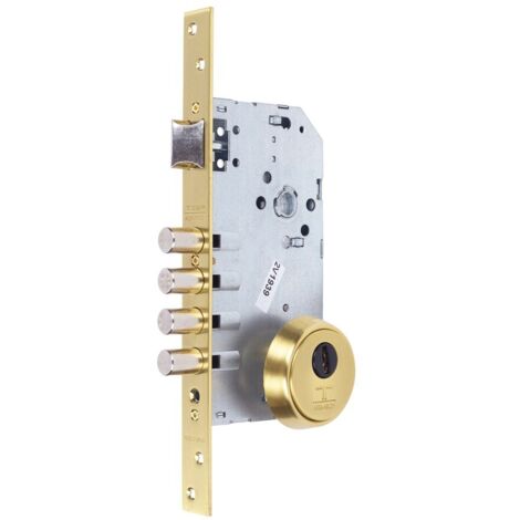 Cerradura seg. mad.emb. 60mm r200b666l lat 1p tesa