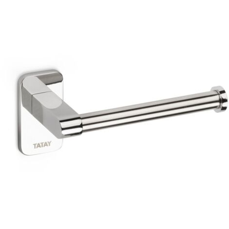 Portarrollo baño minimalista 60x140x65mm ac ac. slim tatay (1/3)