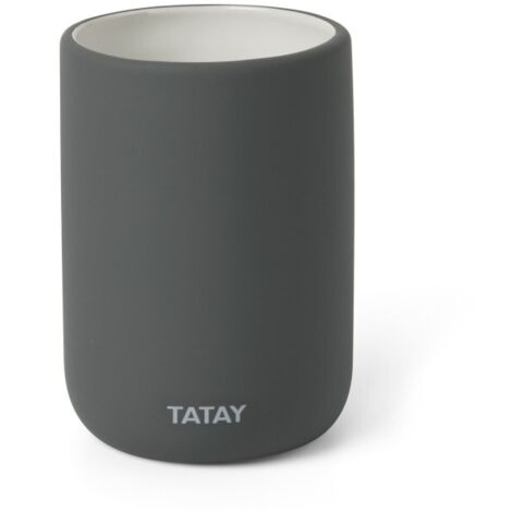 Vaso baño portacepillos 74x105x74mm ceram gr soft tatay