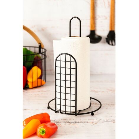 Portarrollo coc 18x18x31cm met ebano quid