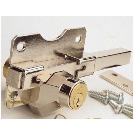 Cerrojo sobr. a-2n niq con bombillo 50mm cays