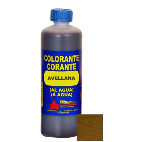 Colorante madera al agua 500 ml avellana acol512 promade