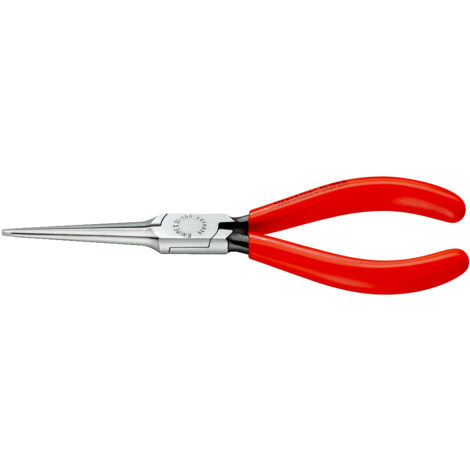 KNIPEX 31 11 160 Alicate de presión (Alicate acabado en punta) recubiertos de plástico Negro atramentado 160 mm