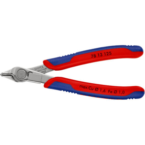 KNIPEX 78 13 125 Electronic Super Knips® con mangos multicomponentes 125 mm