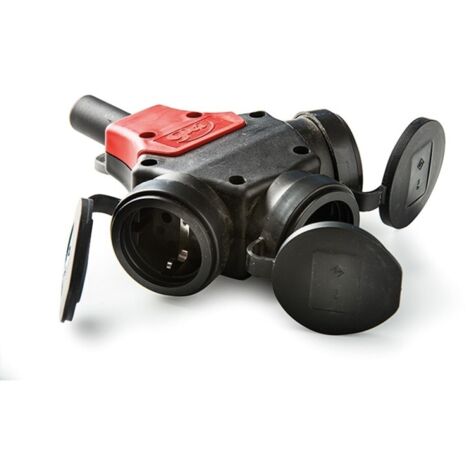 Adaptador elec tt 16a-250v tri ip44 ne famat