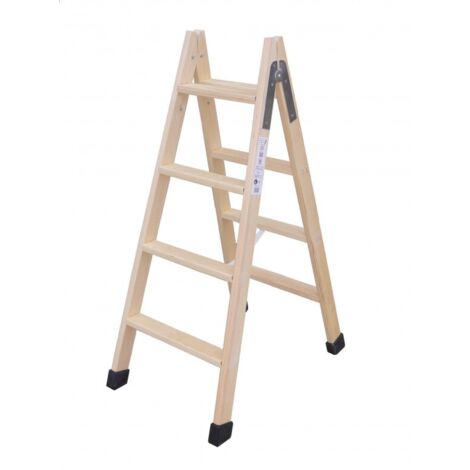 Escalera Ind Tijera 1,25Mt 5 Peldaños Dob Mad Climent