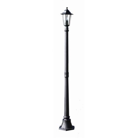 Farol jard 1 foco 1,7mt-e27 1x60w alu ne orlando luxform (1/2)
