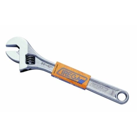 Llave ajust. m/cent 18" cromada irega (1/3)