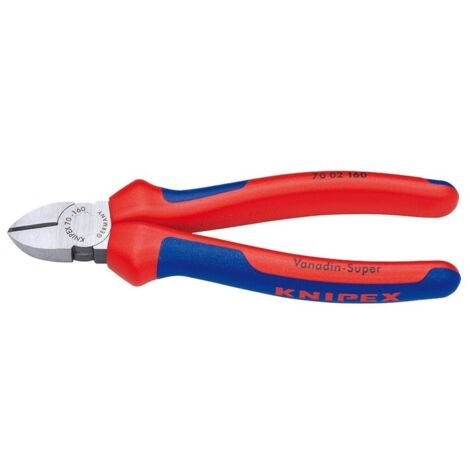 Alicate corte diagonal 160mm m/bim knipex
