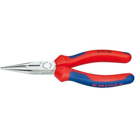 Alicate montaje semicir 160mm boca recta m/bim knipex