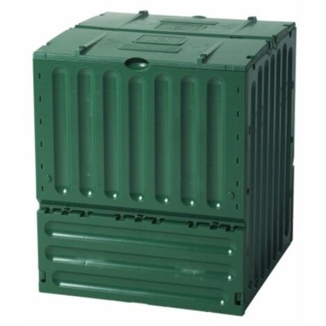 Compostador jard 80x80x95cm 600l graf pp ver 627001