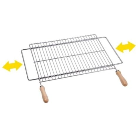 Parrilla barbacoa 60-70x40cm exten ac cinc sauvic