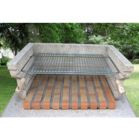 Parrilla barbacoa 60-70x40cm exten ac cinc sauvic