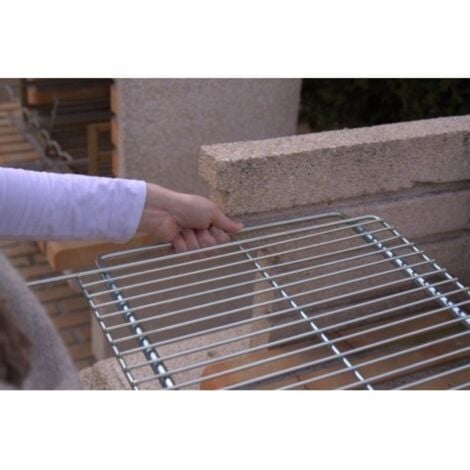 Parrilla barbacoa 60-70x40cm exten ac cinc sauvic