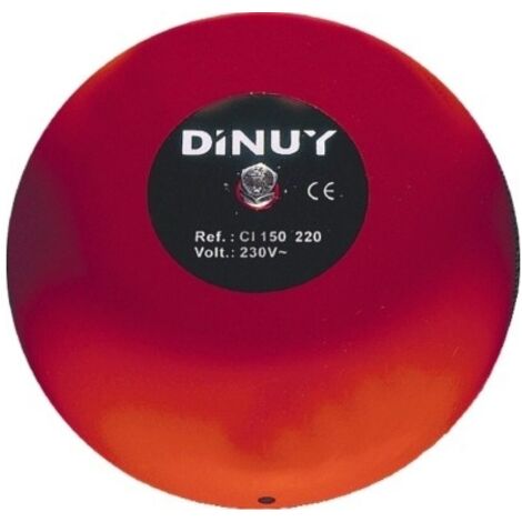 Timbre elec 20cm 220v camp dinuy ind ref.ci.200.220