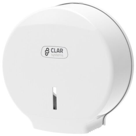 Portarrollo baño indust 275x275x125mm higienico 300mt abs bl